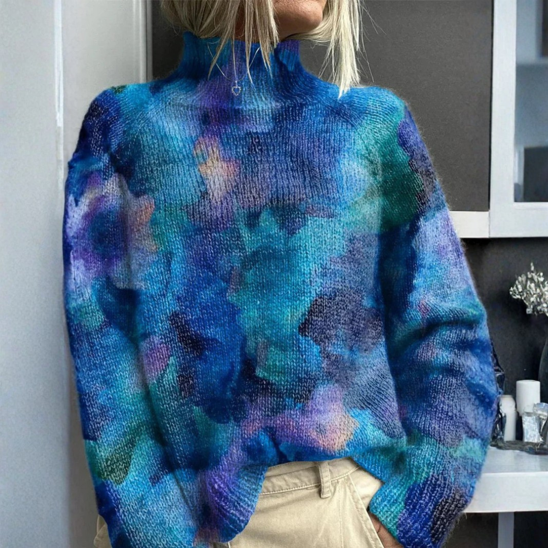 Ashley | Ciepłe i Eleganckie Swetry z Wysokim Kołnierzem