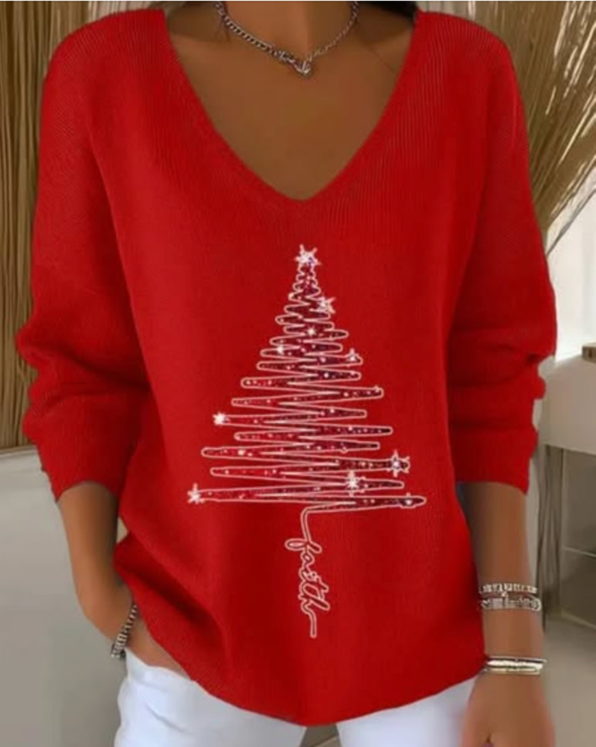 Faye | Sweter Bożonarodzeniowy